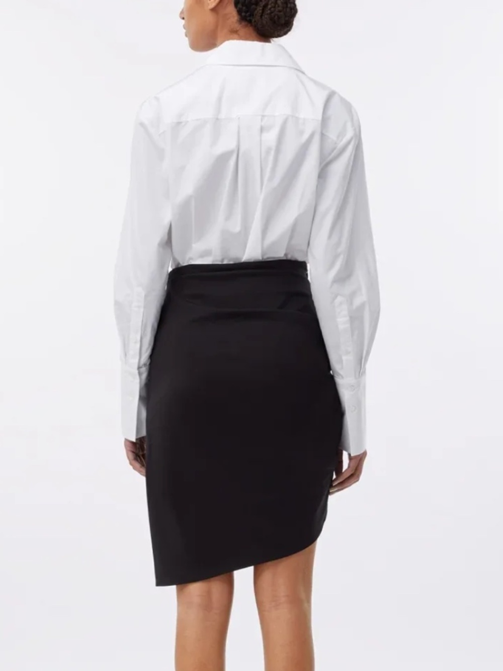 Gauge 81 Aomo White – Cotton Poplin Shirt Bodysuit - size 36 (small)- NEW - Picture 3 of 5